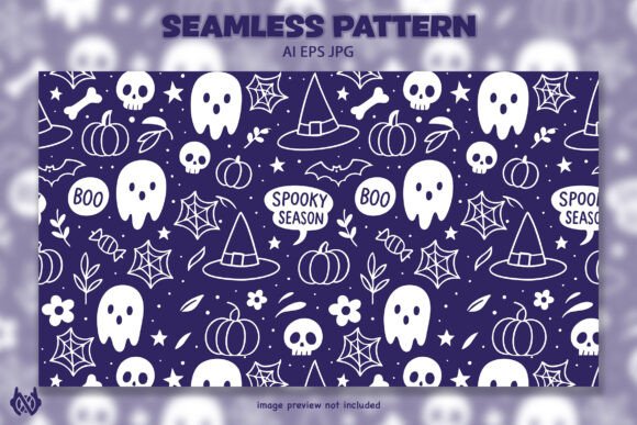 Download Simple Halloween - Pattern Background - Background Collection