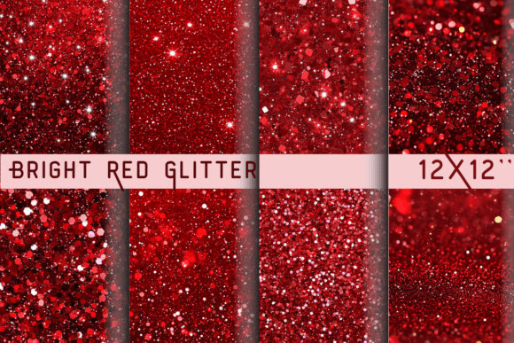 Download Bright Red Glitter Background - Background Collection