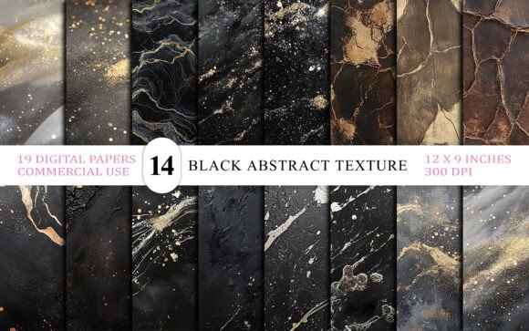 Download Black Abstract Backgrounds Bundle - Background Collection