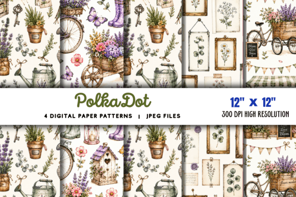 Download Polka Dot Digital Paper Background - Background Collection