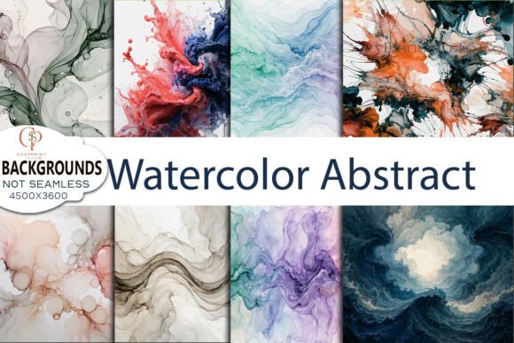 Download Watercolor Abstract Backgrounds - Background Collection