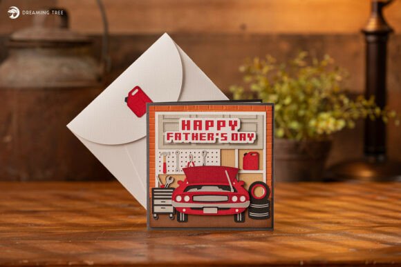 Download Dad's Garage Card SVG - Card Collection