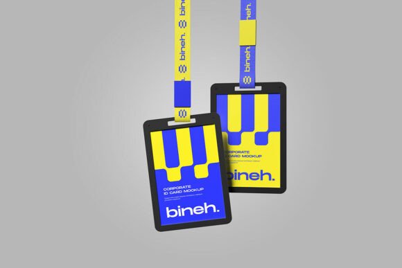 Download High Quality ID Card Lanyard Mockup - Card Collection