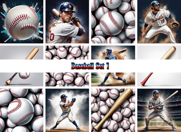Download Baseball Background Set 1 - Background Collection