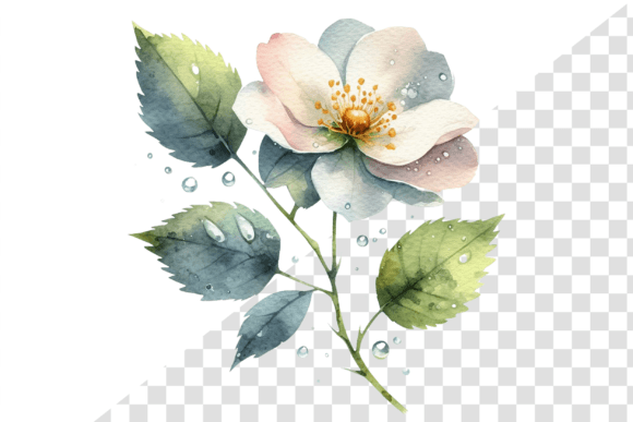 Download SpringDew Watercolor Leaf Clipart - Premium Bundle