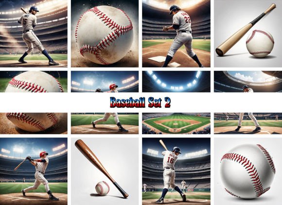 Download Baseball Background Set 2 - Background Collection