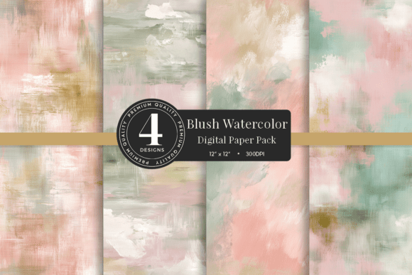 Download Blush Watercolor Background Paper - Background Collection