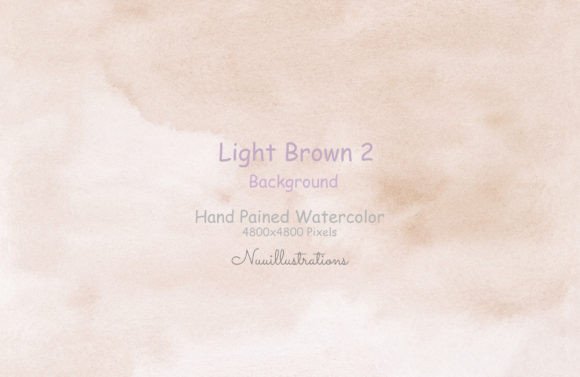 Download Light Brown Beige Watercolor Background - Background Collection