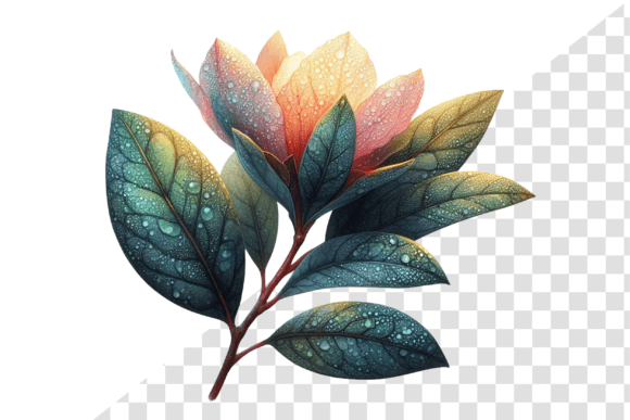 Download SpringDew Watercolor Leaf Clipart - Premium Resources
