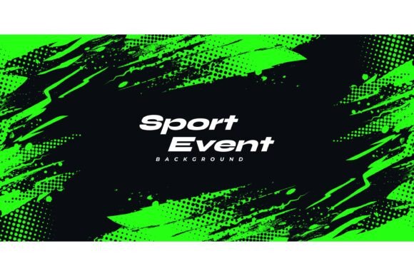 Download Black and Green Grunge Sport Background - Background Collection