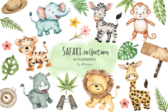 Download Safari Animals Clipart High Resolution - High resolution Collection