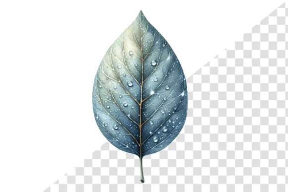Download SpringDew Watercolor Leaf Clipart - Premium Bundle