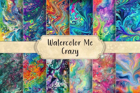Download Watercolor Me Crazy Abstract Backgrounds - Background Collection