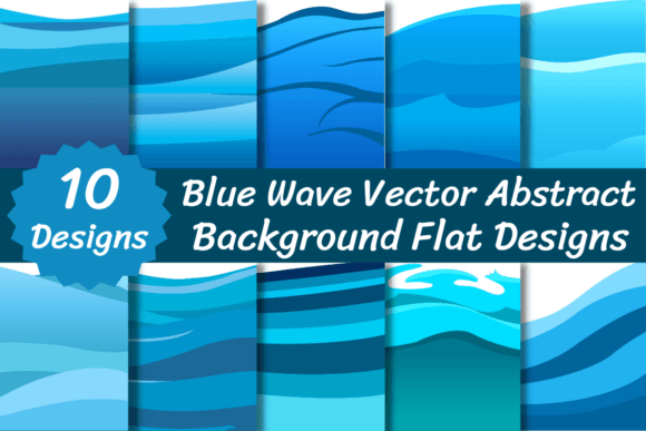 Download Blue Ocean Wave Abstract Backgrounds - Background Collection