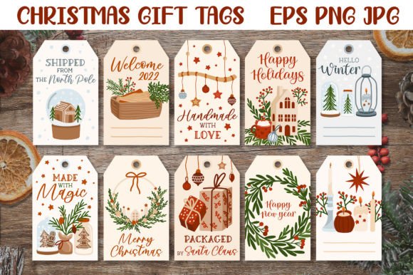Download Christmas Packaging Printable Gift Tags - Packaging Collection