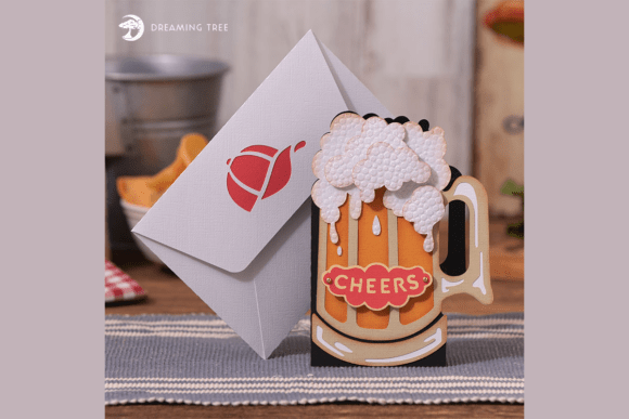 Download Father's Day Cheers Card SVG - Card Collection