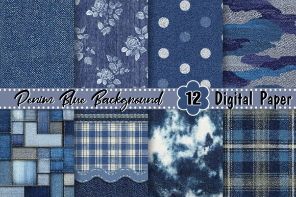 Download Denim Blue Background - Background Collection