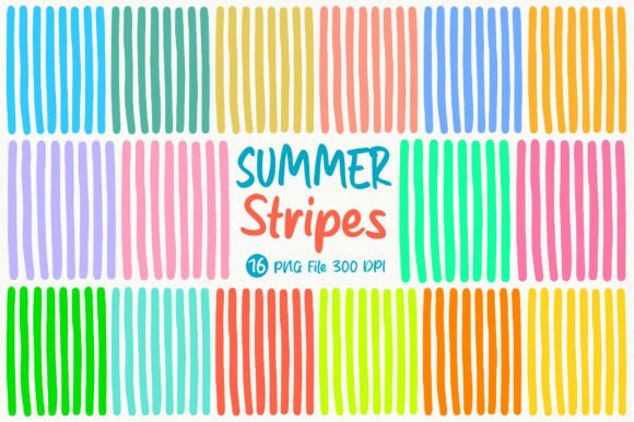 Download Preppy Summer Stripes Background PNG - Background Collection