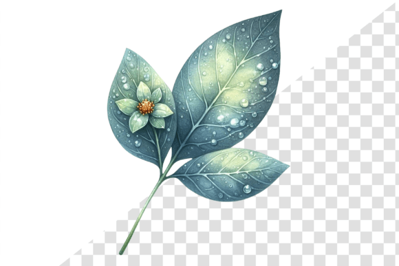 Download SpringDew Watercolor Leaf Clipart - Premium Resources